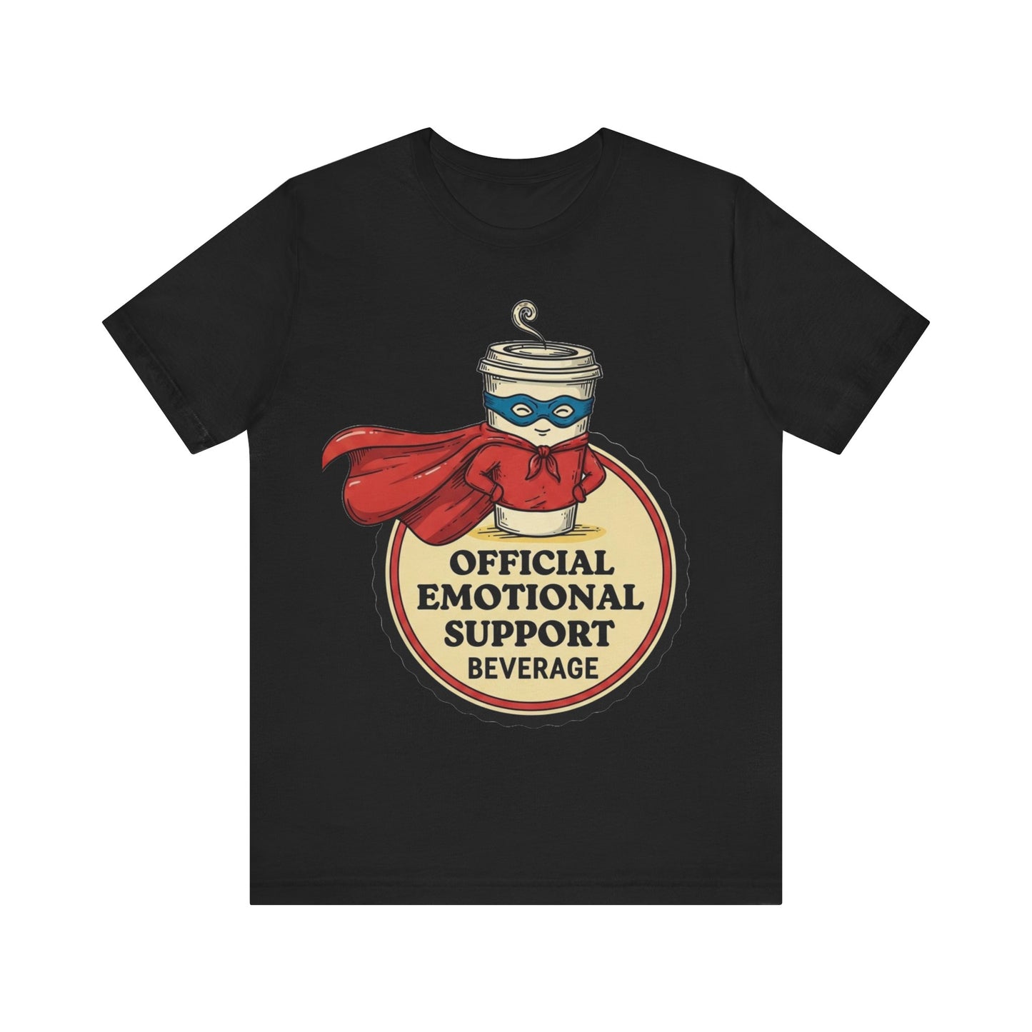 Coffee Superhero Graphic Tee – Funny Barista Shirt