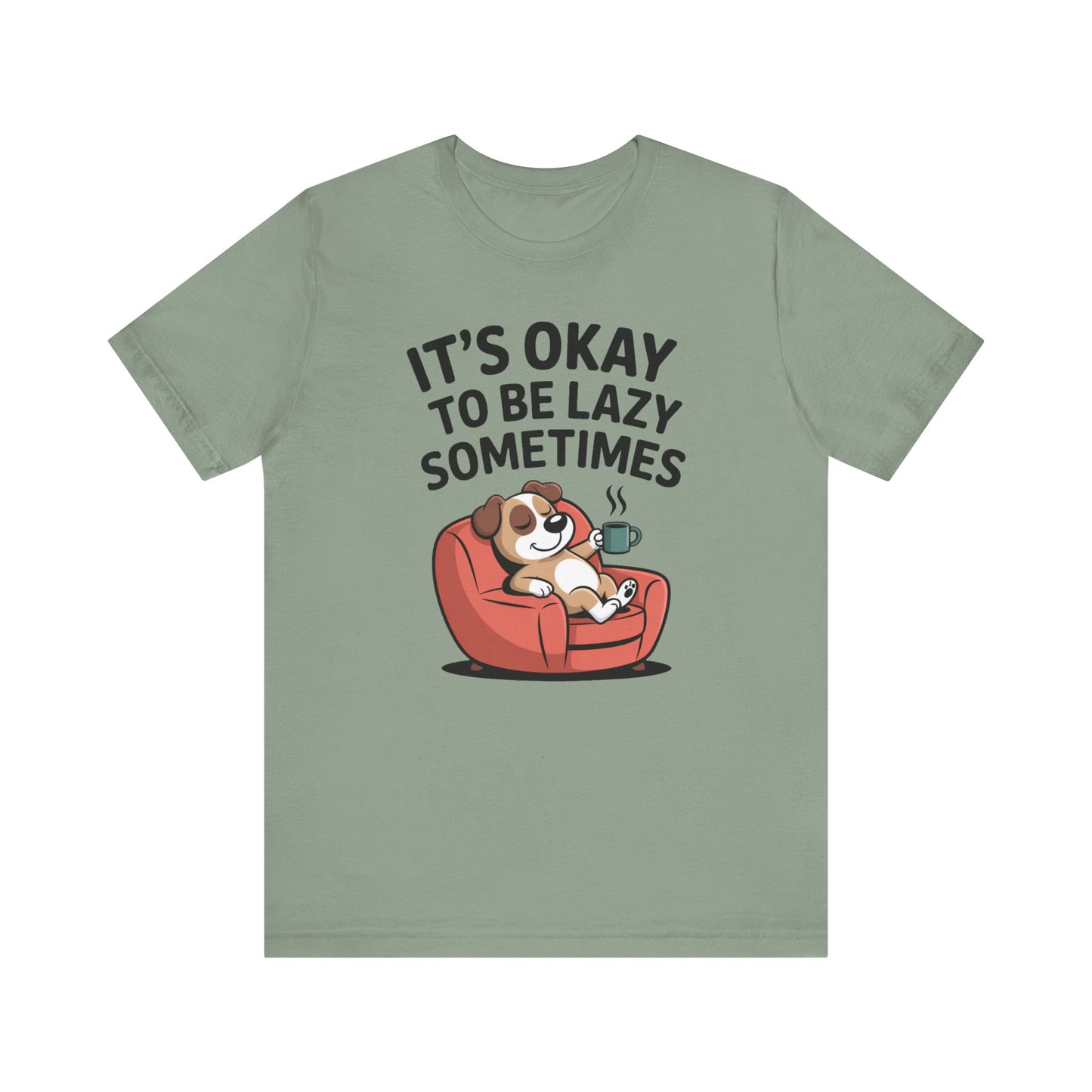 Lazy Dog Funny Pet Lover Graphic Tee