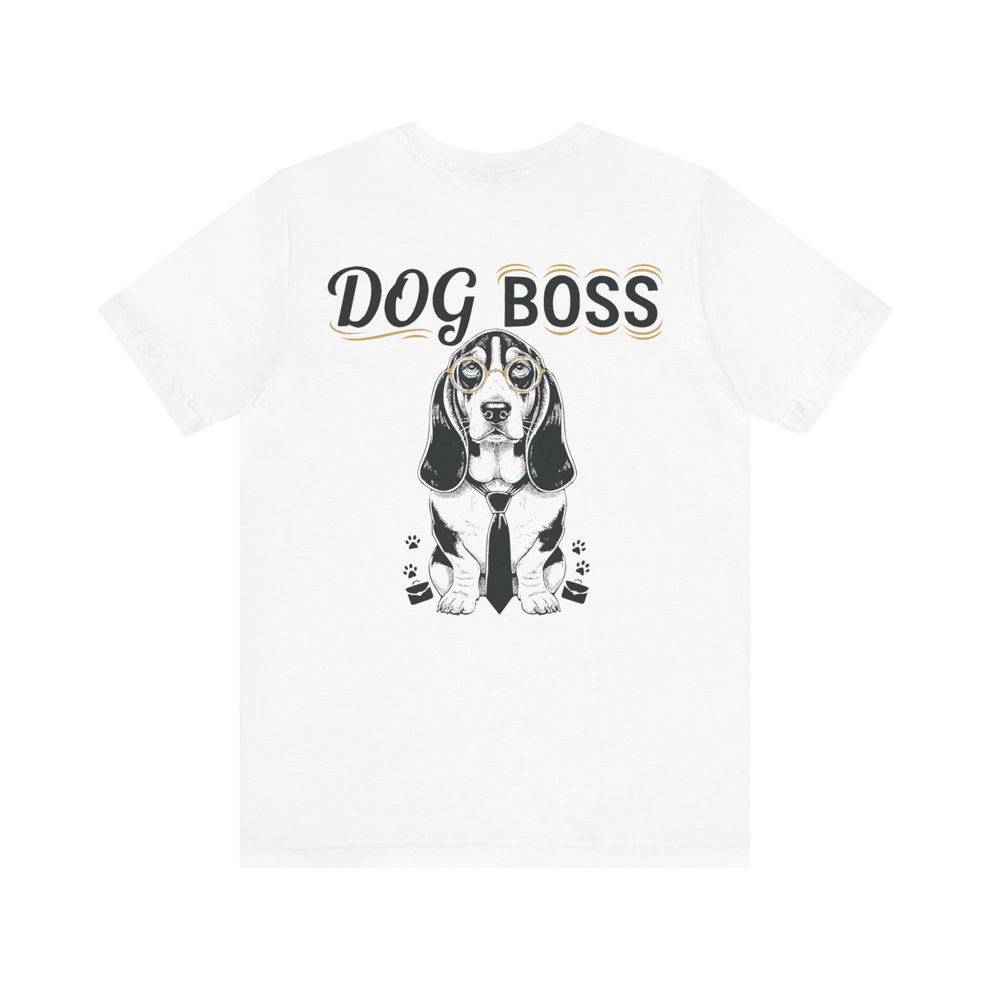 Dog Boss Funny Dog Lover Graphic Tee