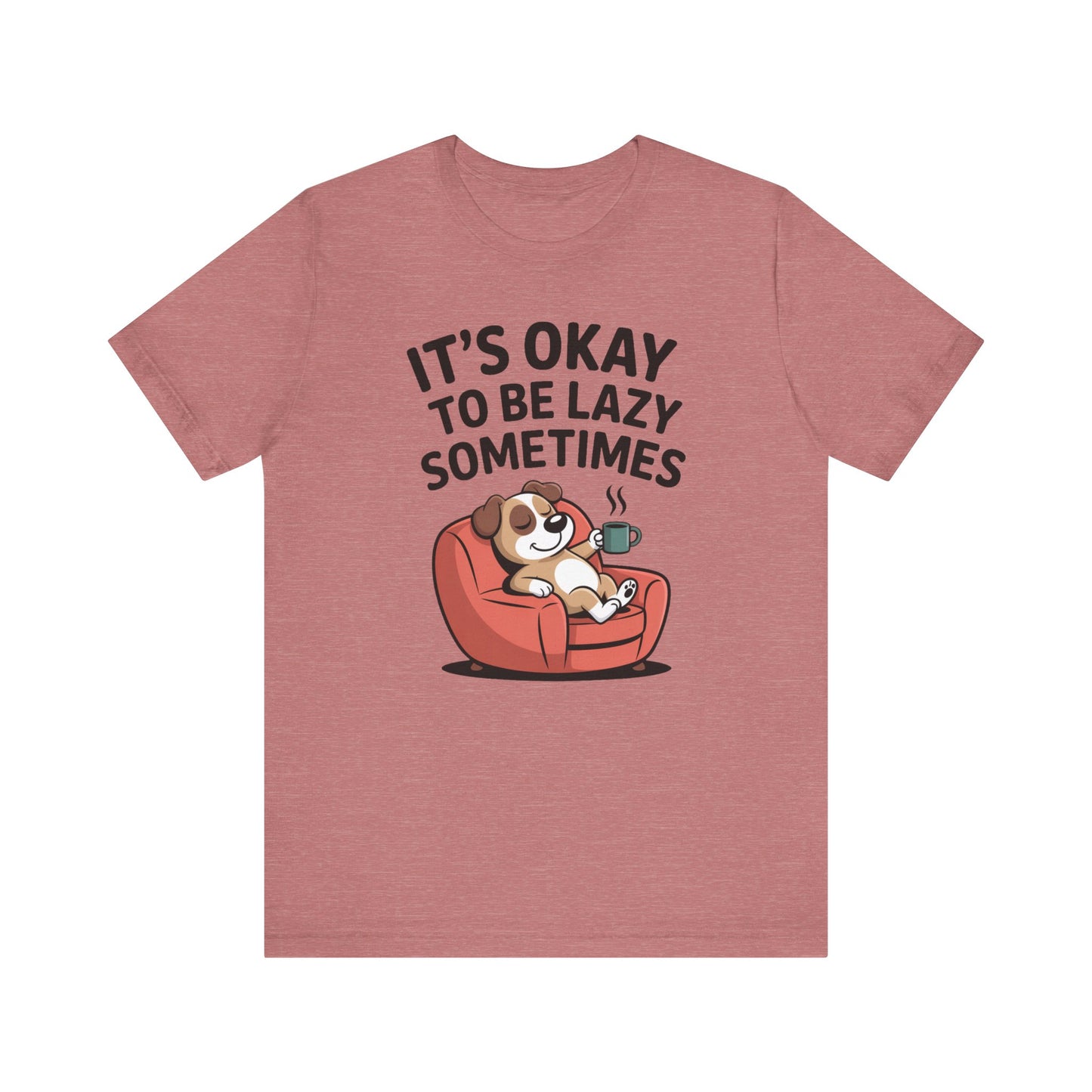Lazy Dog Funny Pet Lover Graphic Tee