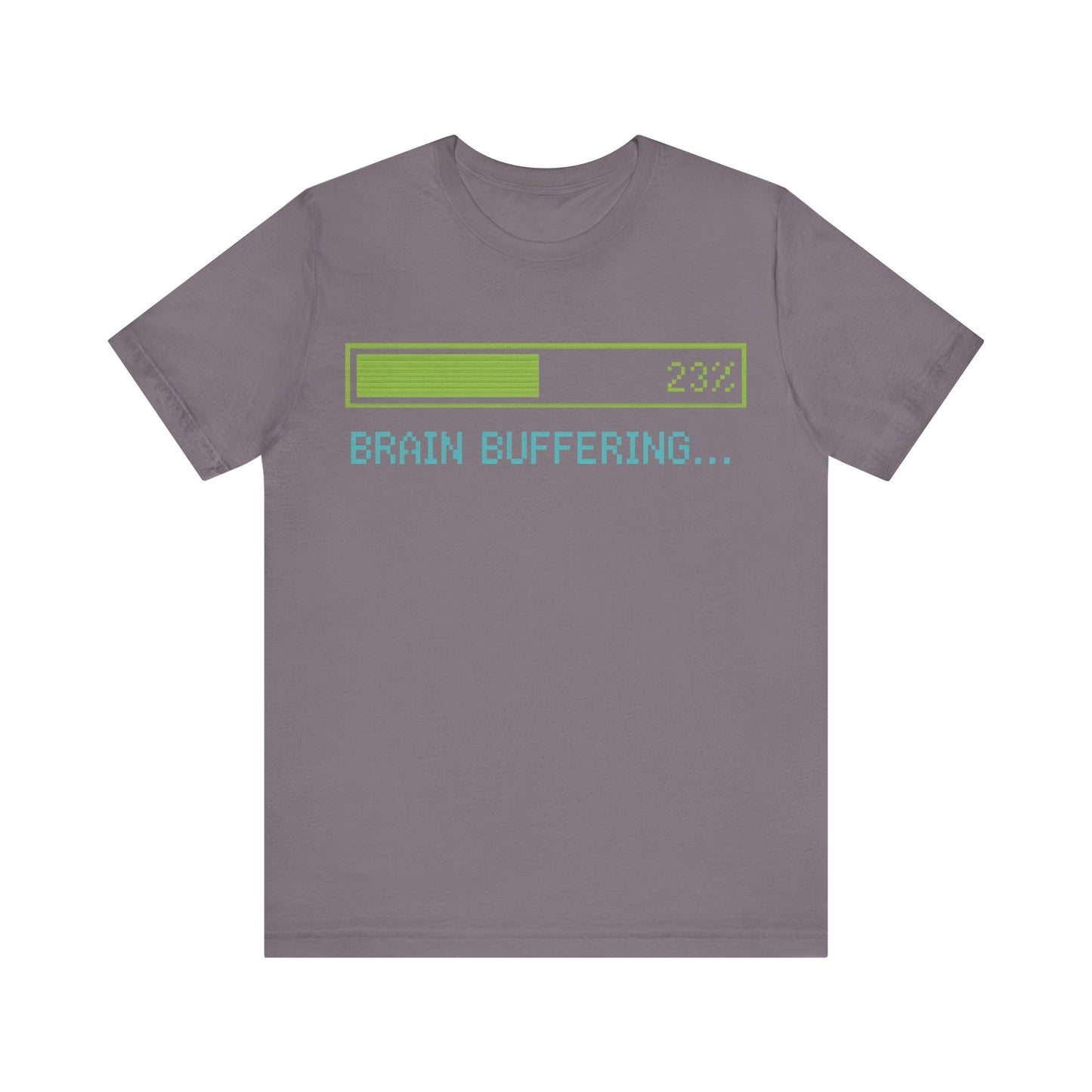 Brain Buffering Funny Graphic Tee – Gamer Humour