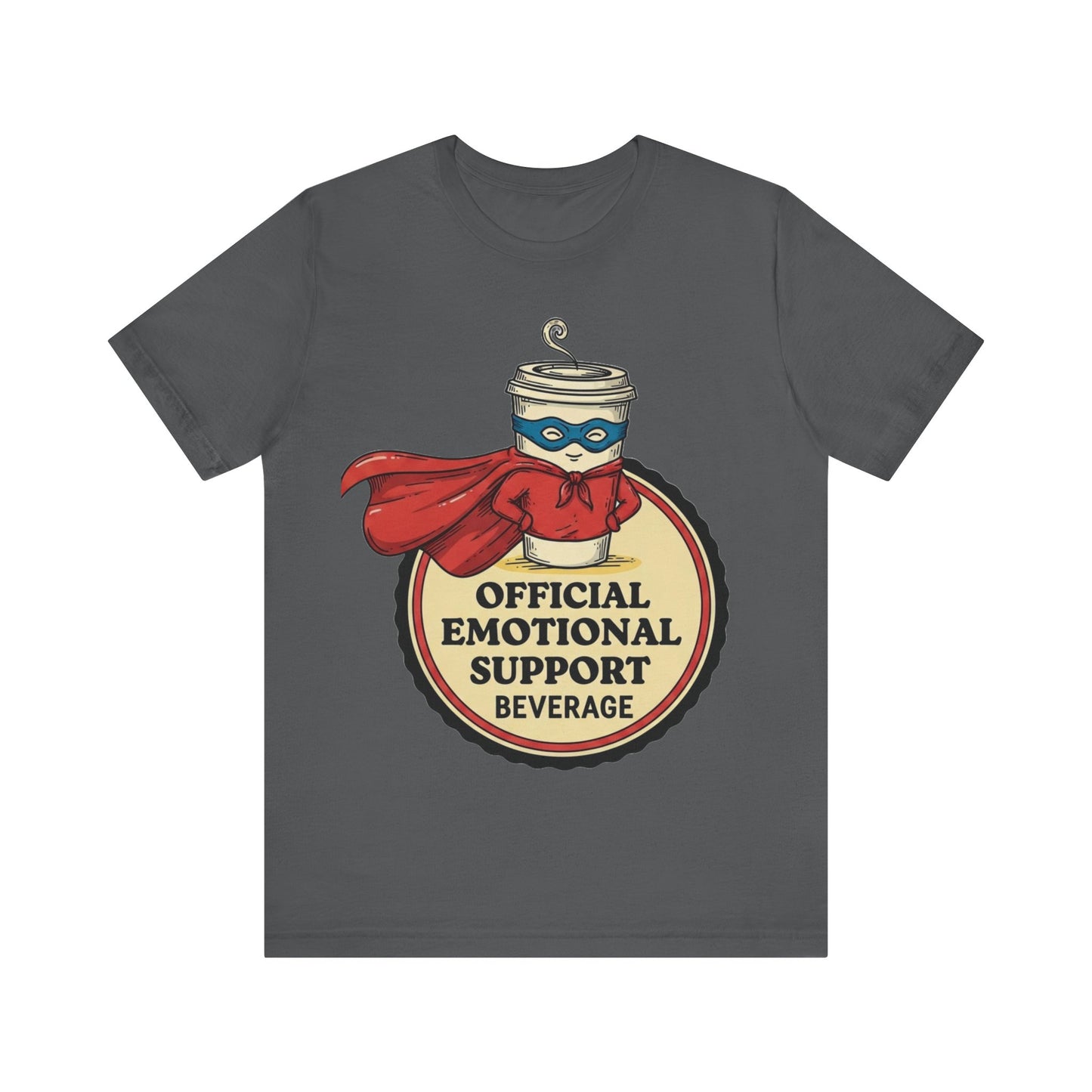 Coffee Superhero Graphic Tee – Funny Barista Shirt