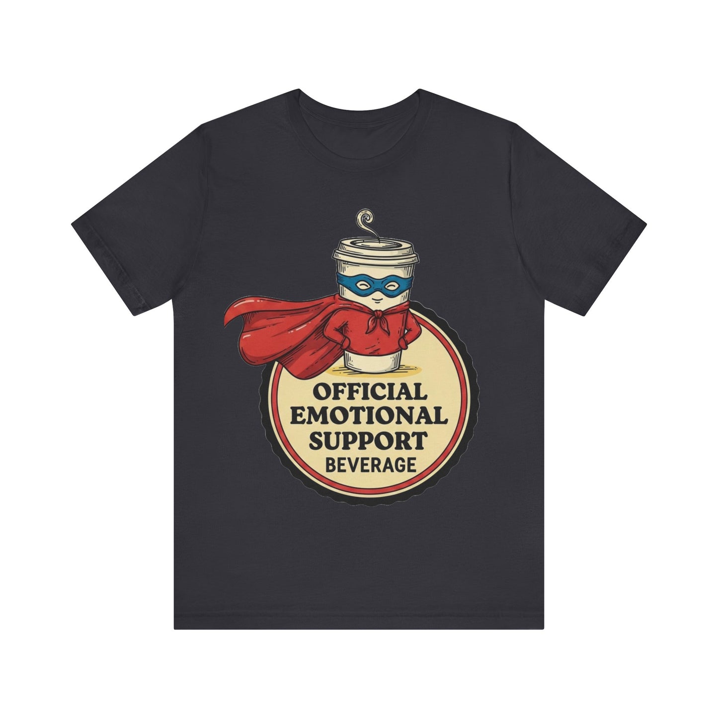Coffee Superhero Graphic Tee – Funny Barista Shirt