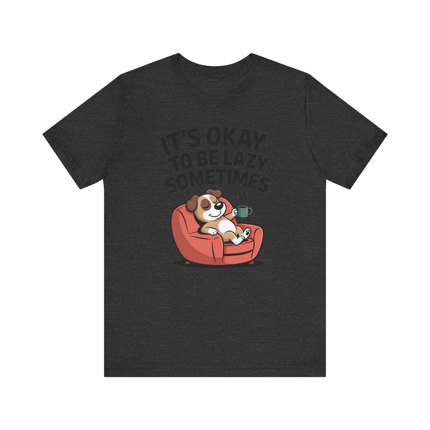 Lazy Dog Funny Pet Lover Graphic Tee