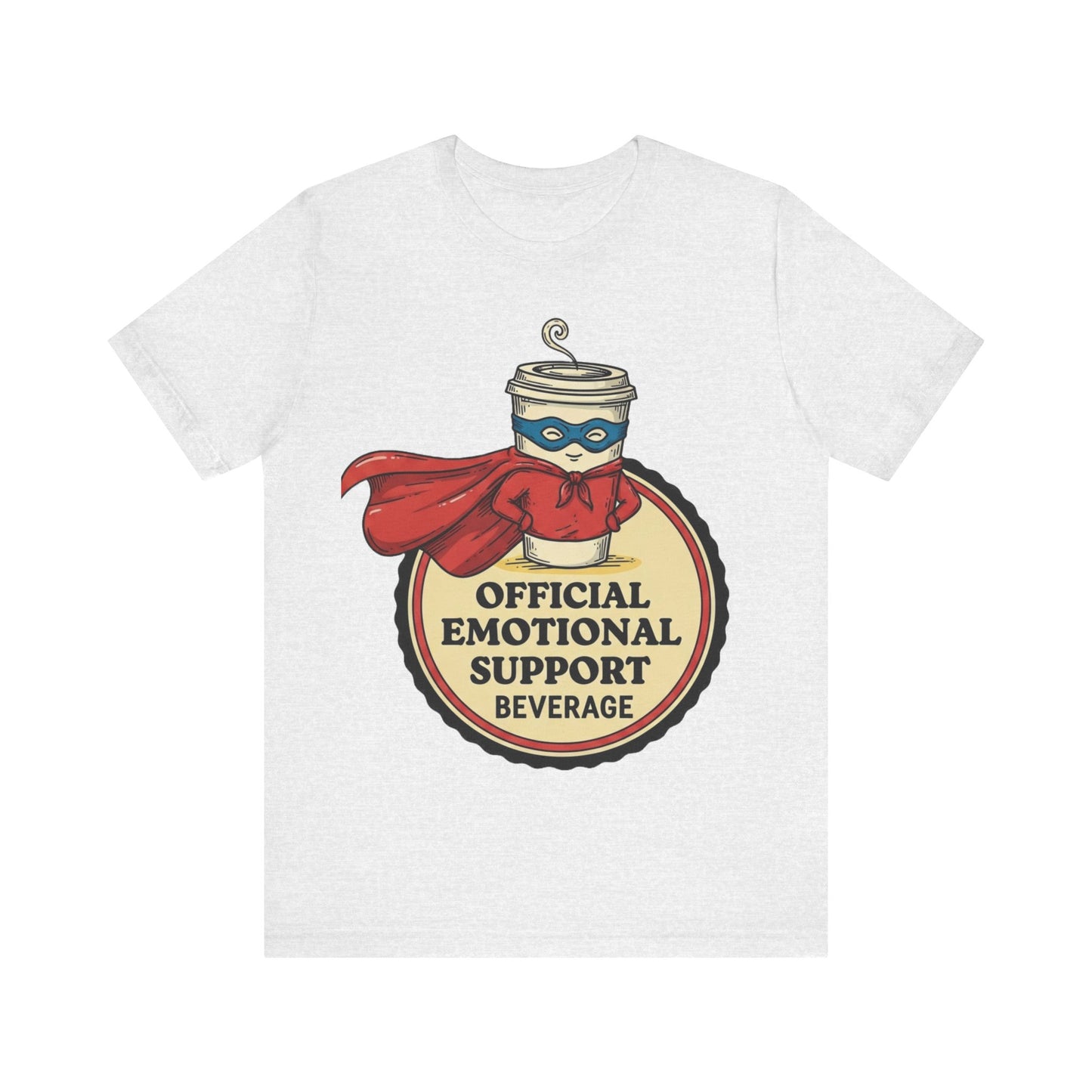 Coffee Superhero Graphic Tee – Funny Barista Shirt