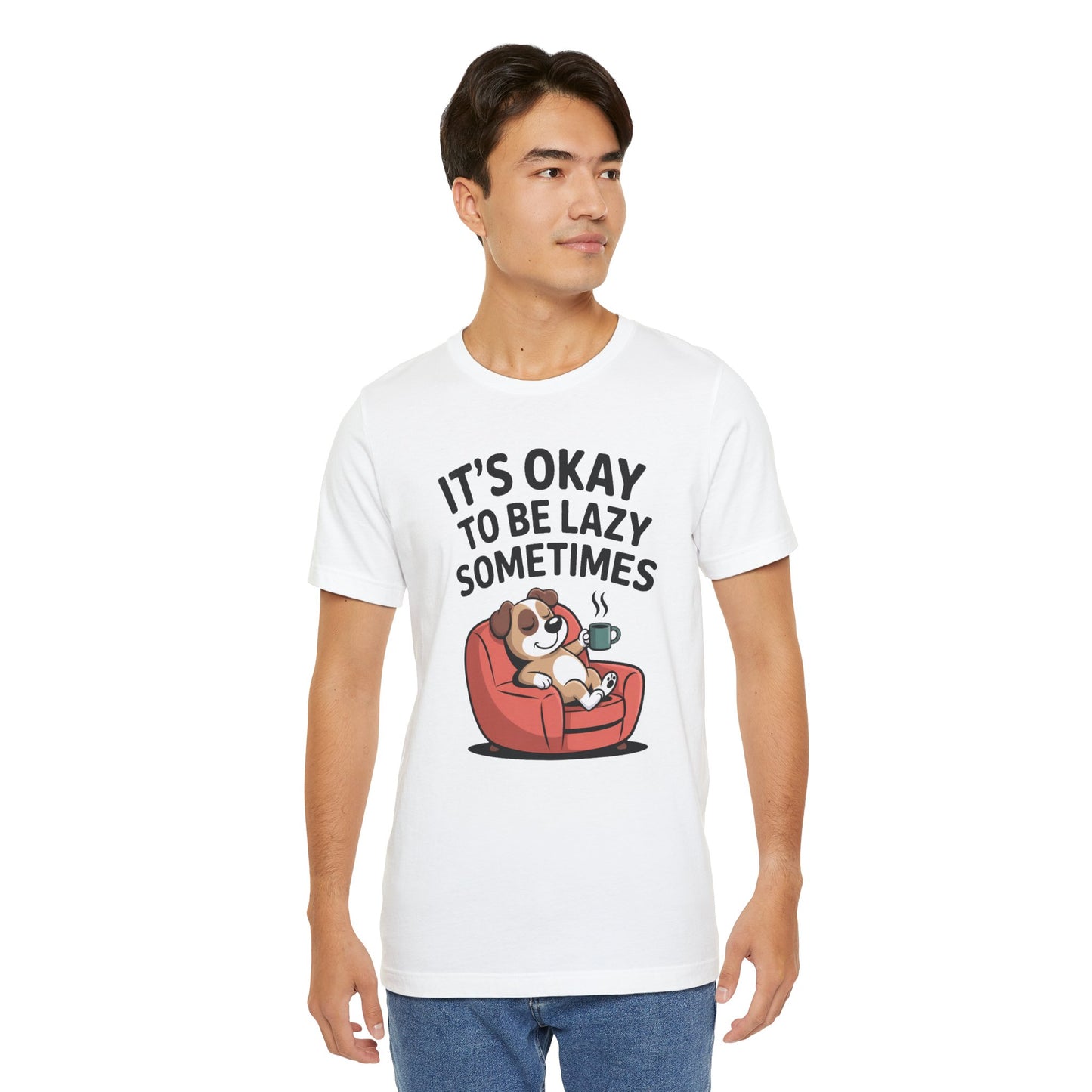 Lazy Dog Funny Pet Lover Graphic Tee