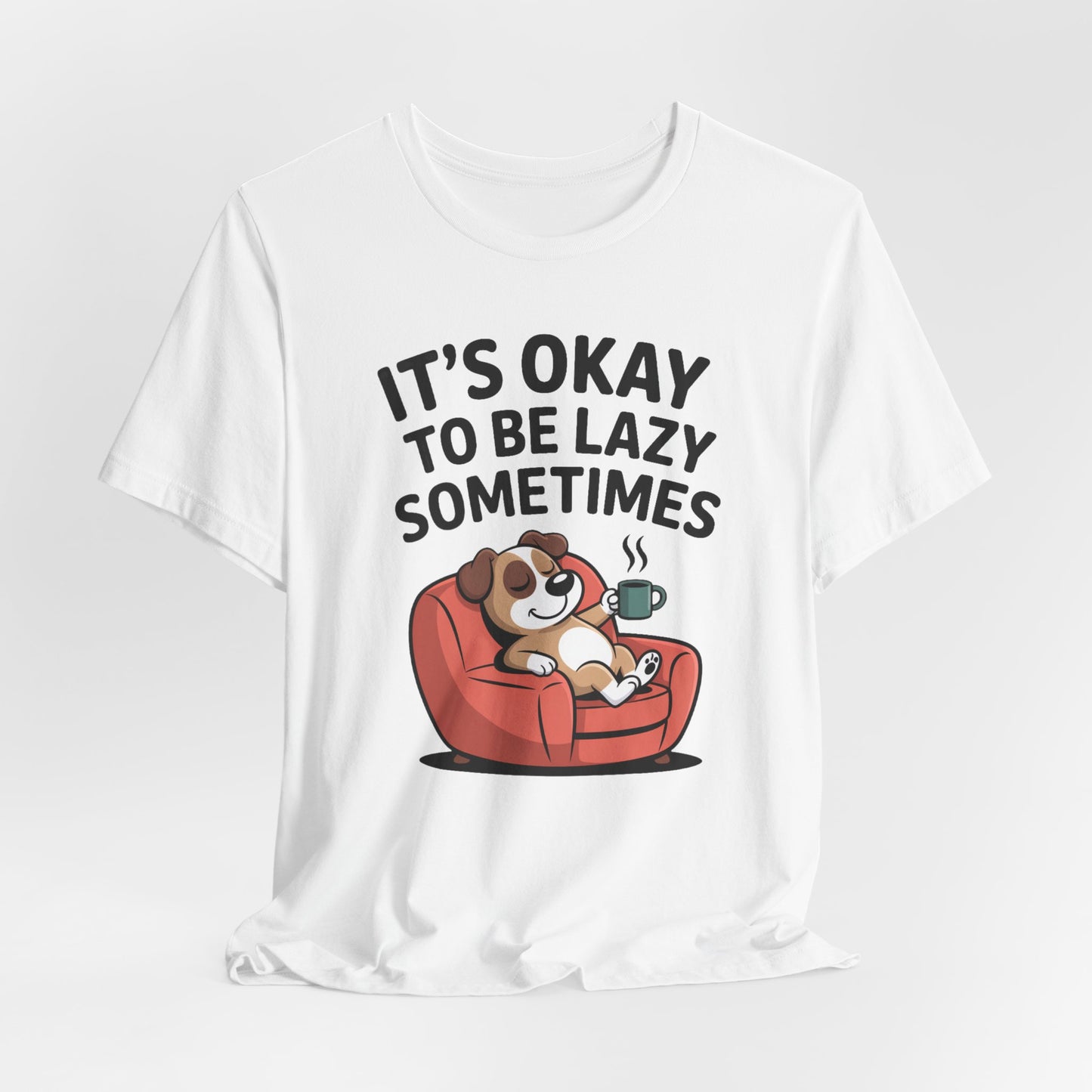 Lazy Dog Funny Pet Lover Graphic Tee