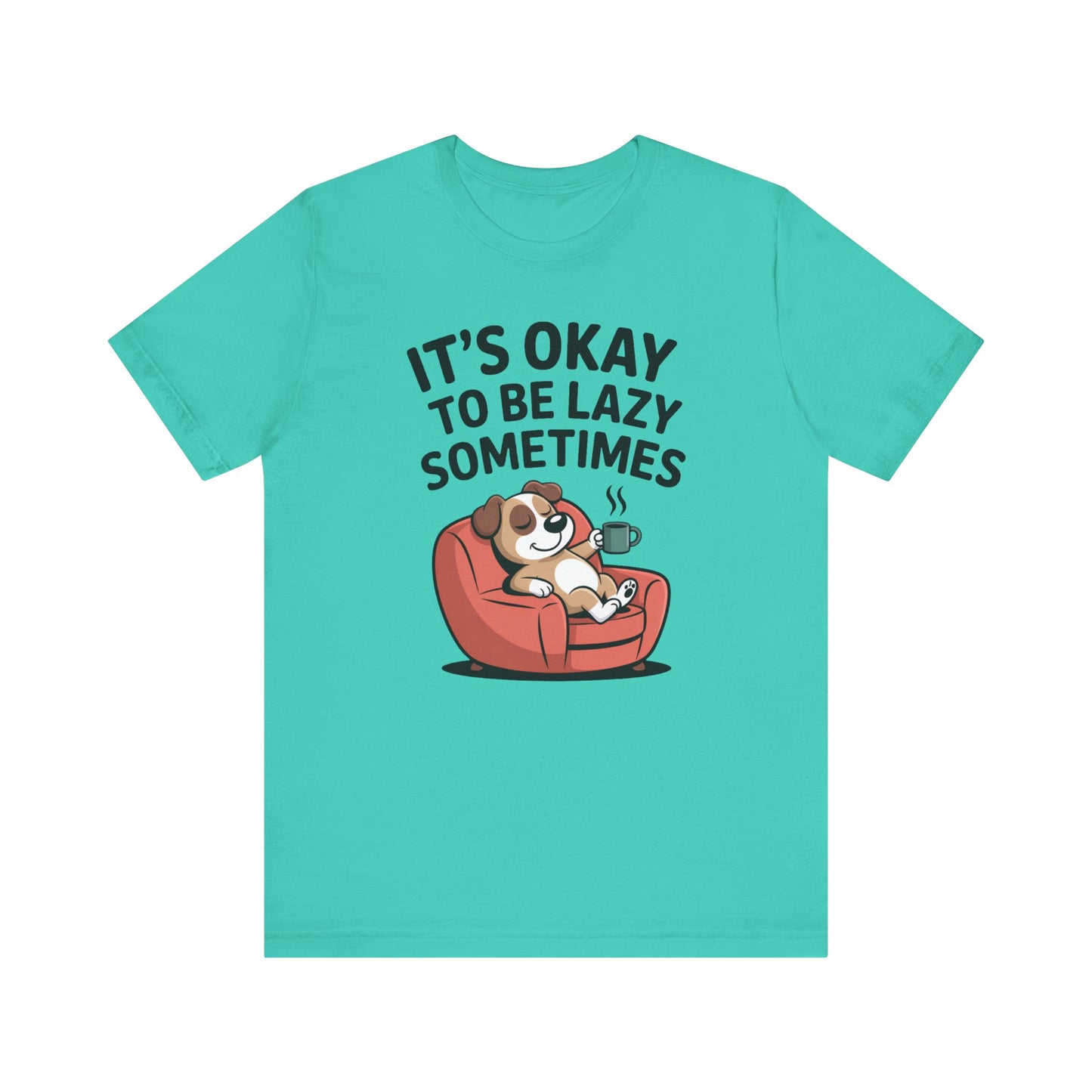 Lazy Dog Funny Pet Lover Graphic Tee