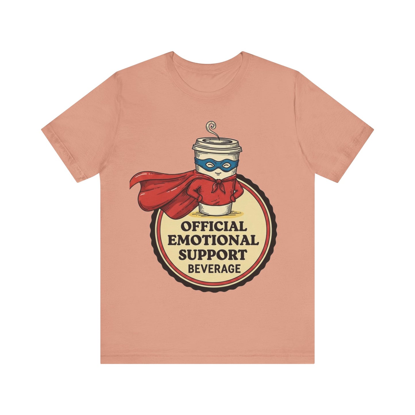 Coffee Superhero Graphic Tee – Funny Barista Shirt