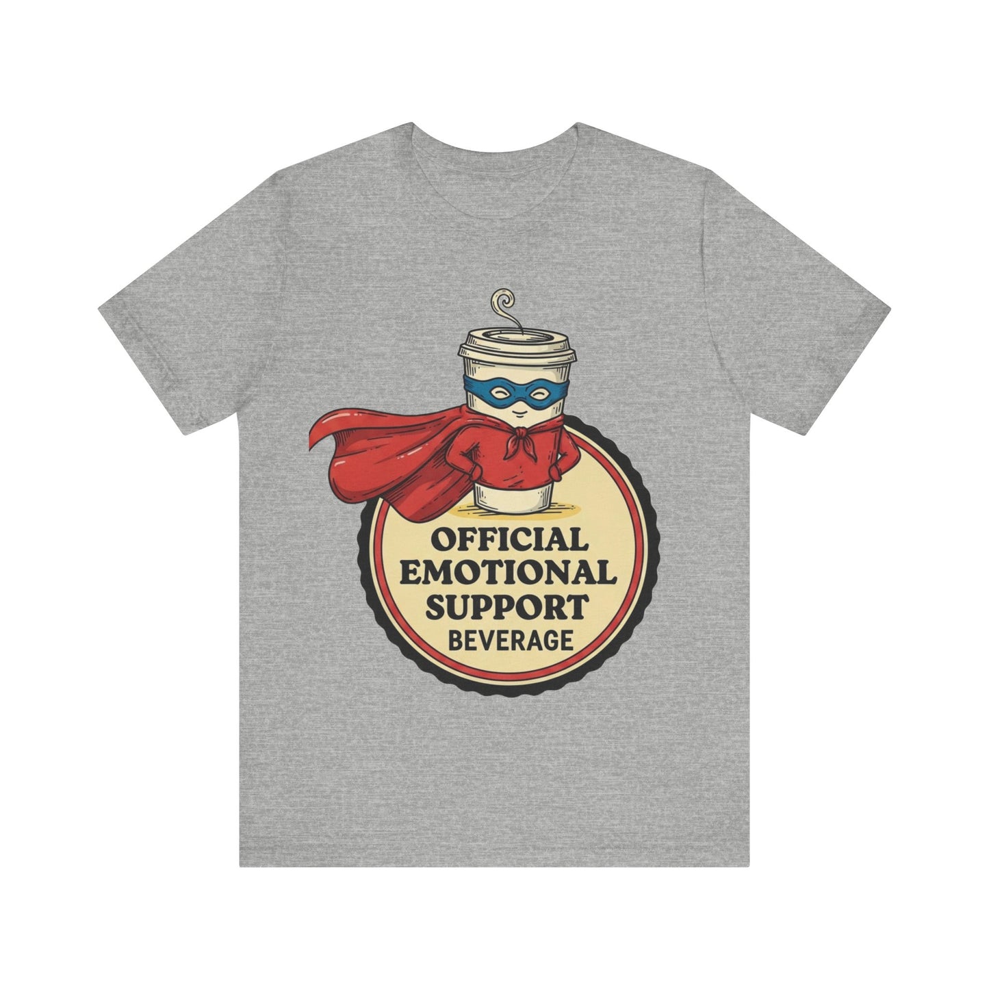 Coffee Superhero Graphic Tee – Funny Barista Shirt