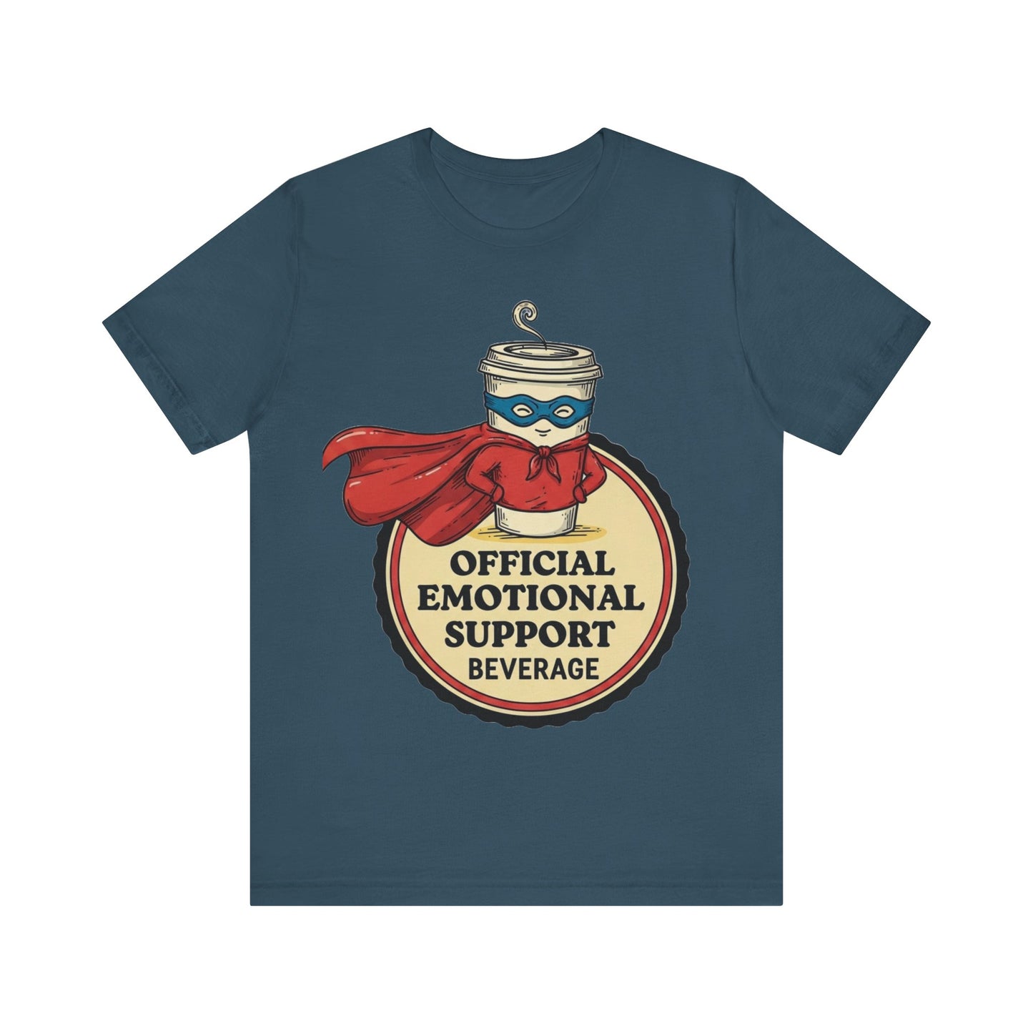 Coffee Superhero Graphic Tee – Funny Barista Shirt