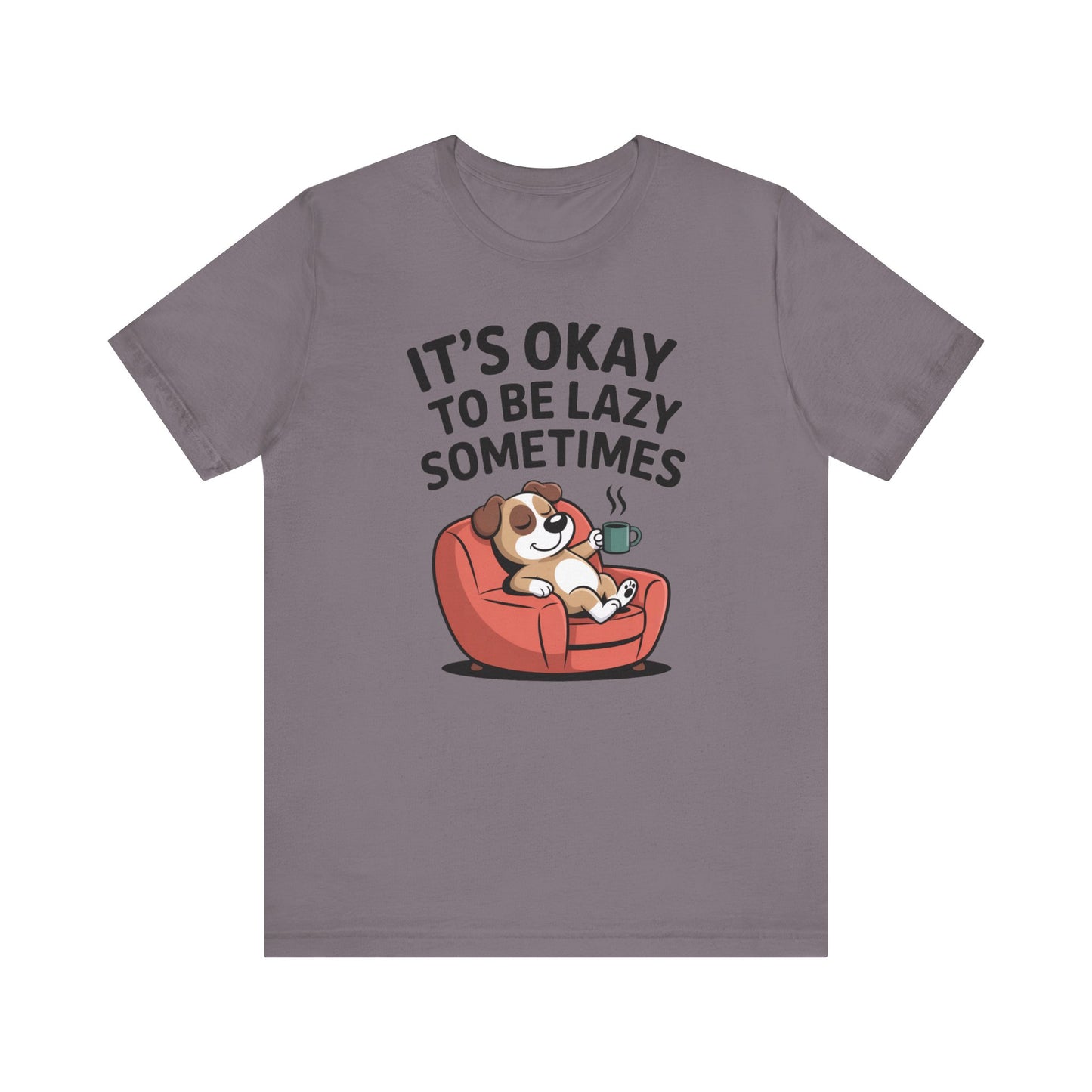 Lazy Dog Funny Pet Lover Graphic Tee