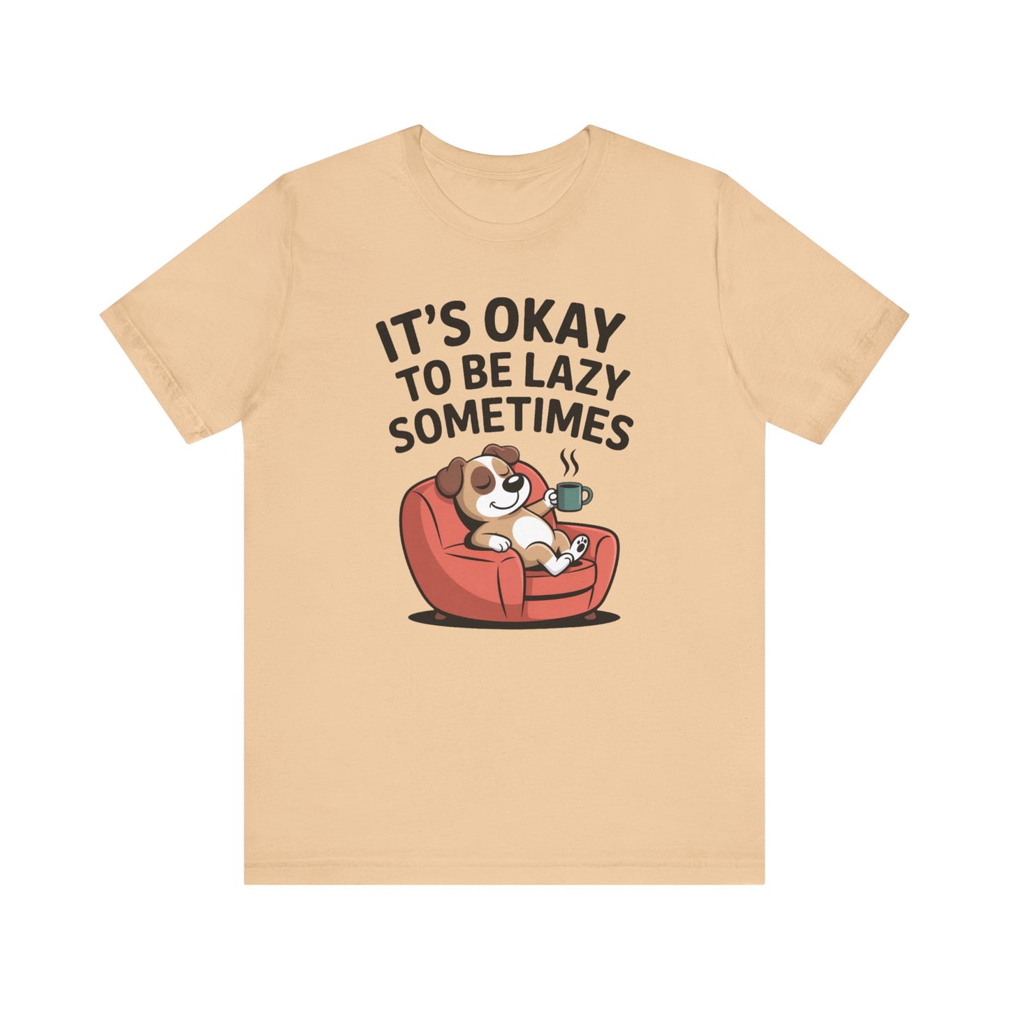 Lazy Dog Funny Pet Lover Graphic Tee