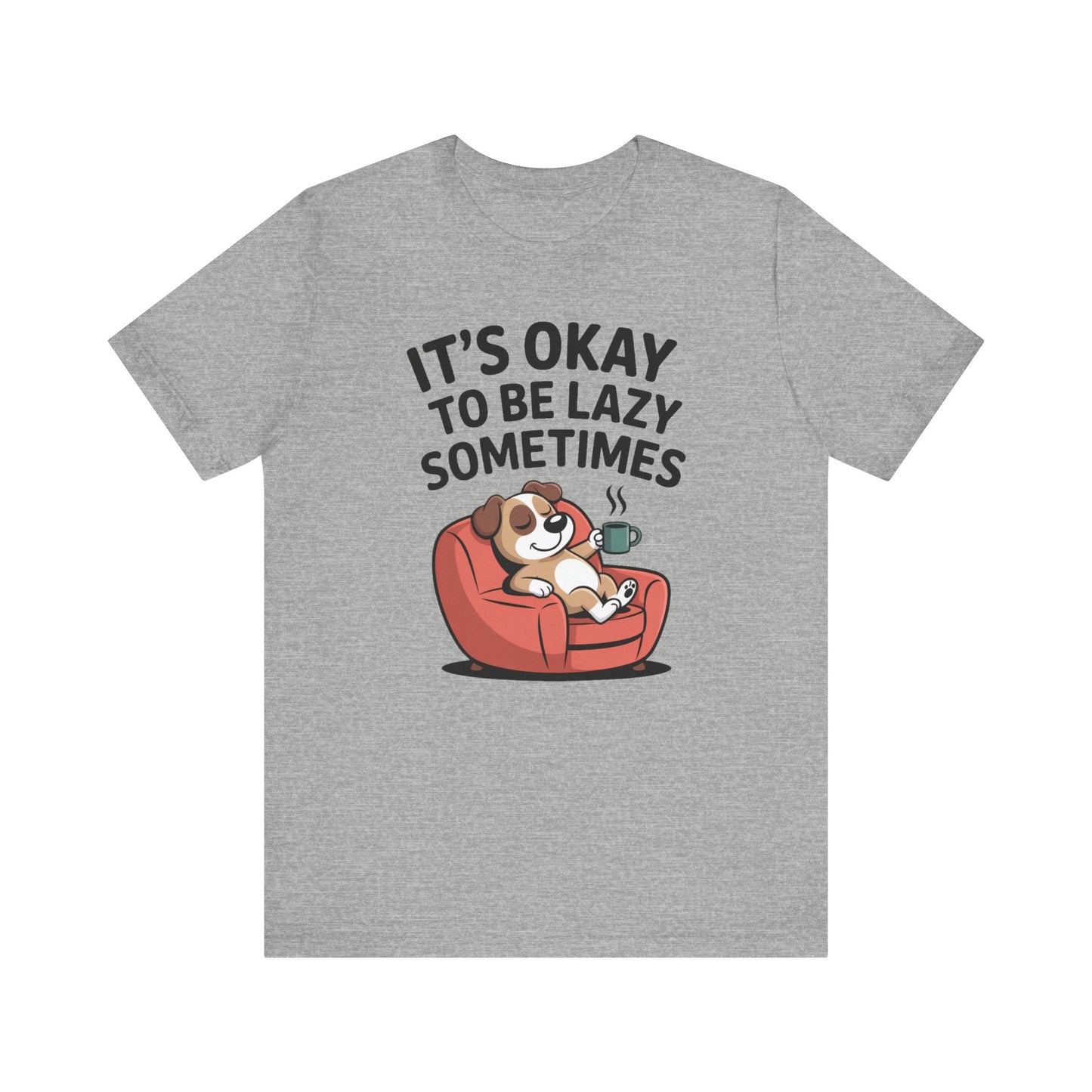 Lazy Dog Funny Pet Lover Graphic Tee