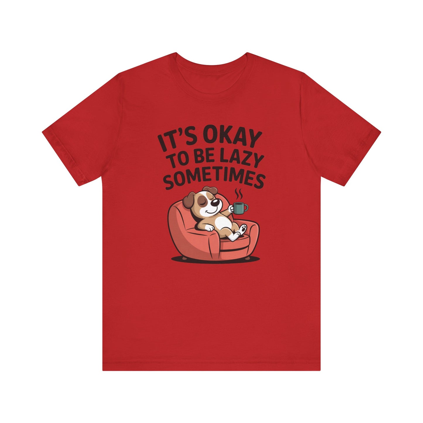 Lazy Dog Funny Pet Lover Graphic Tee