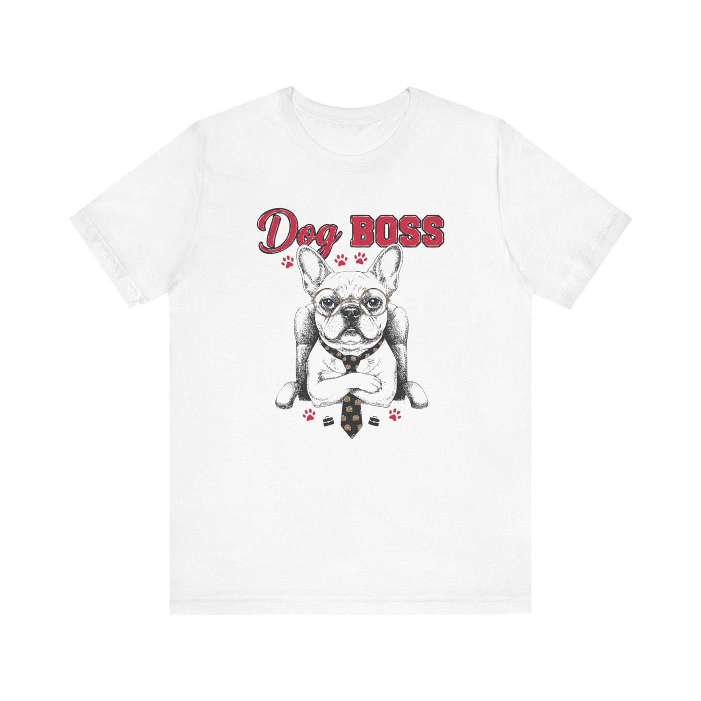 Dog Boss Funny Dog Lover Graphic Tee