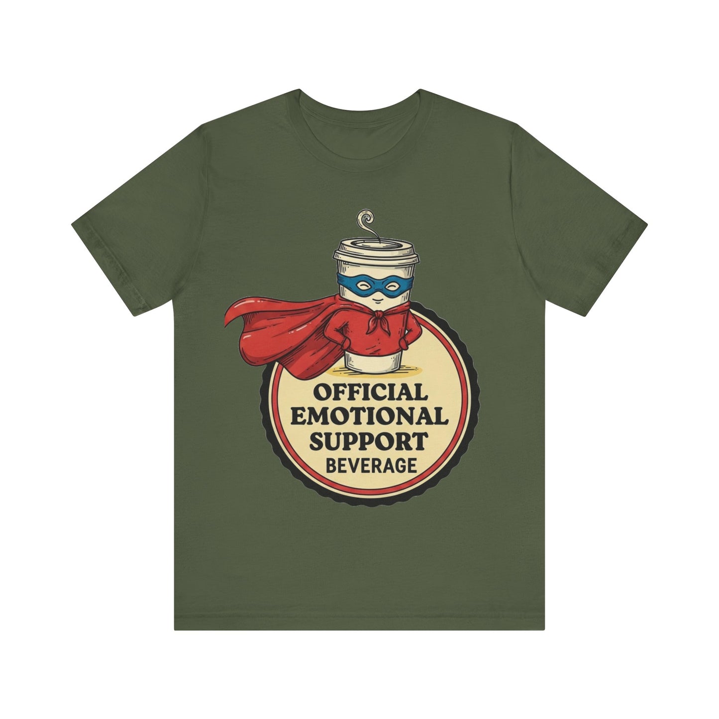 Coffee Superhero Graphic Tee – Funny Barista Shirt