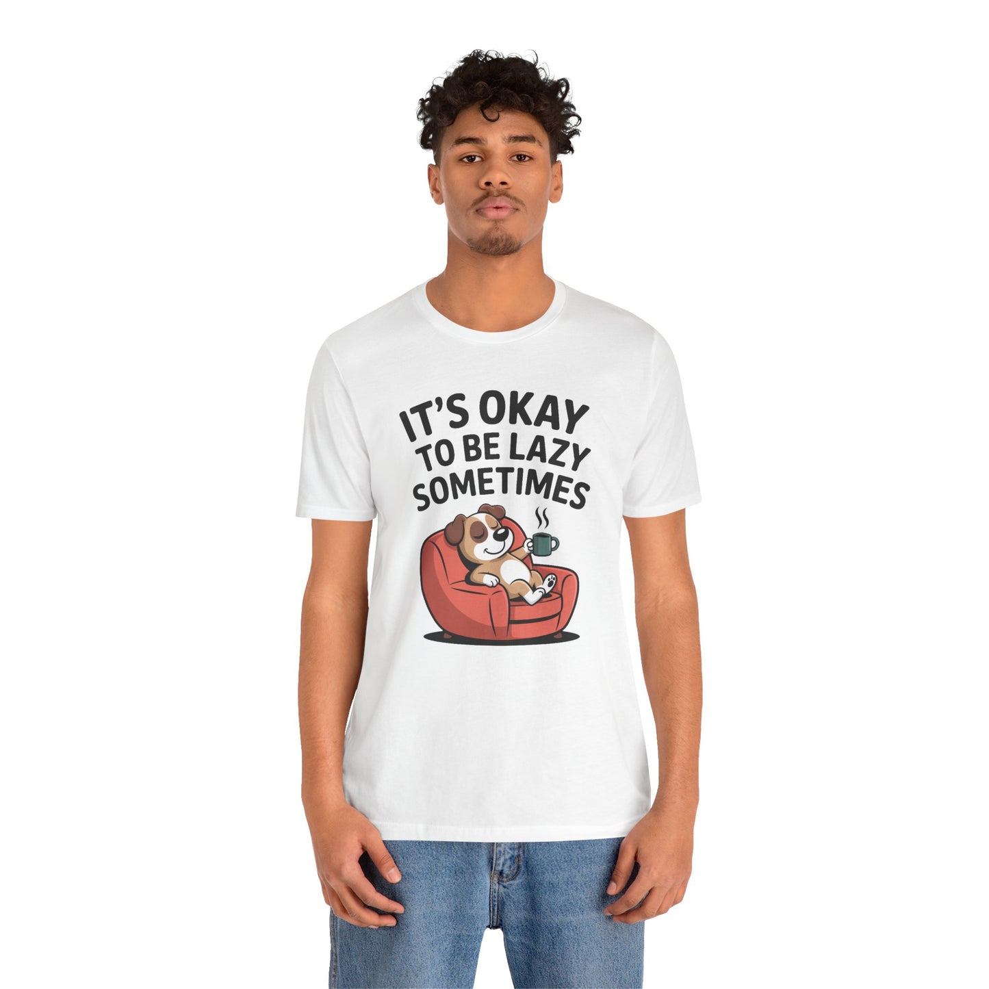 Lazy Dog Funny Pet Lover Graphic Tee