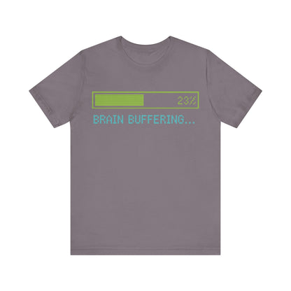 Brain Buffering Funny Graphic Tee – Gamer Humour
