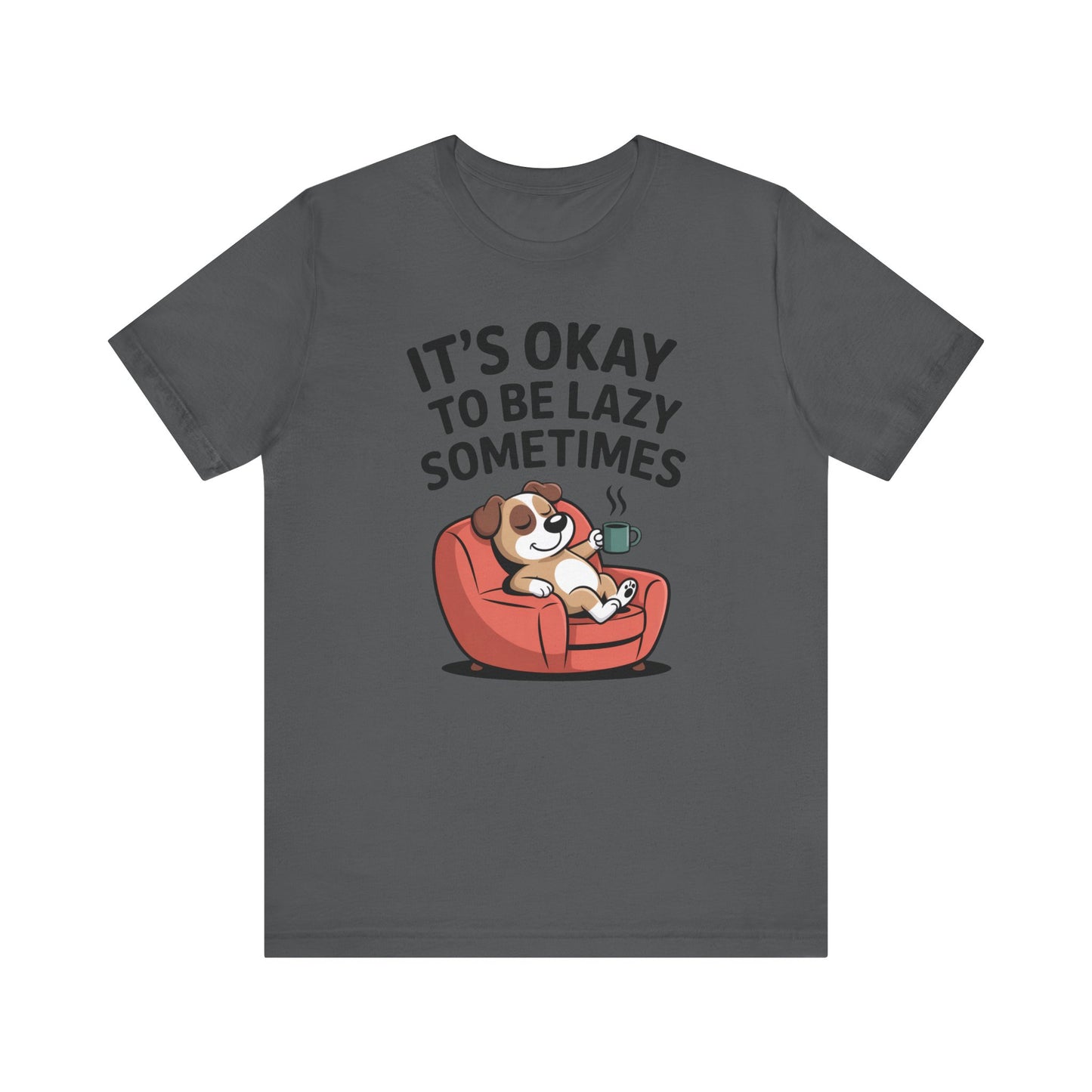 Lazy Dog Funny Pet Lover Graphic Tee