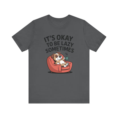 Lazy Dog Funny Pet Lover Graphic Tee