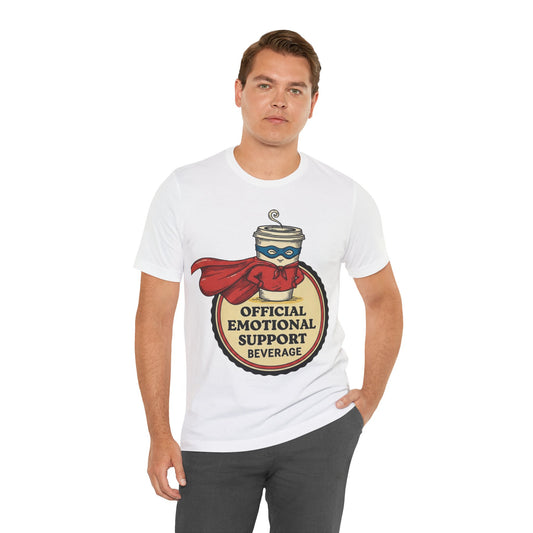 Coffee Superhero Graphic Tee – Funny Barista Shirt