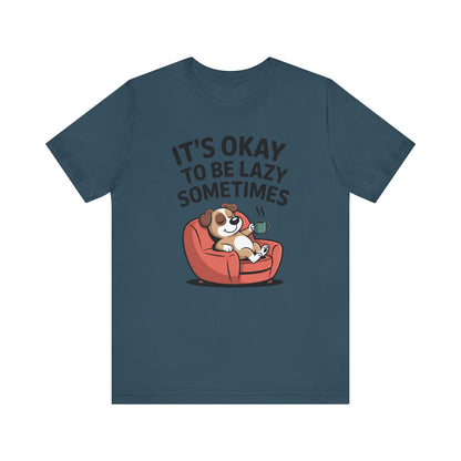 Lazy Dog Funny Pet Lover Graphic Tee