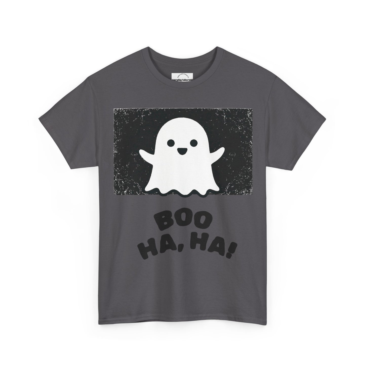 Funny Halloween Ghost T‑Shirt – “BOO HA, HA!” Graphic Design | Unisex Spooky Season Tee