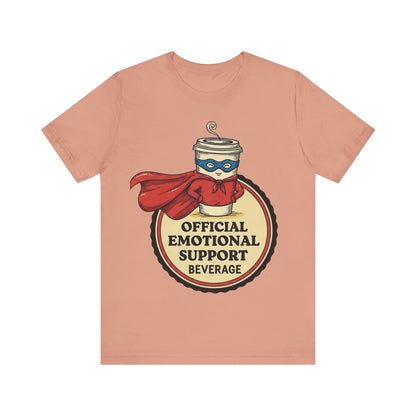 Coffee Superhero Graphic Tee – Funny Barista Shirt