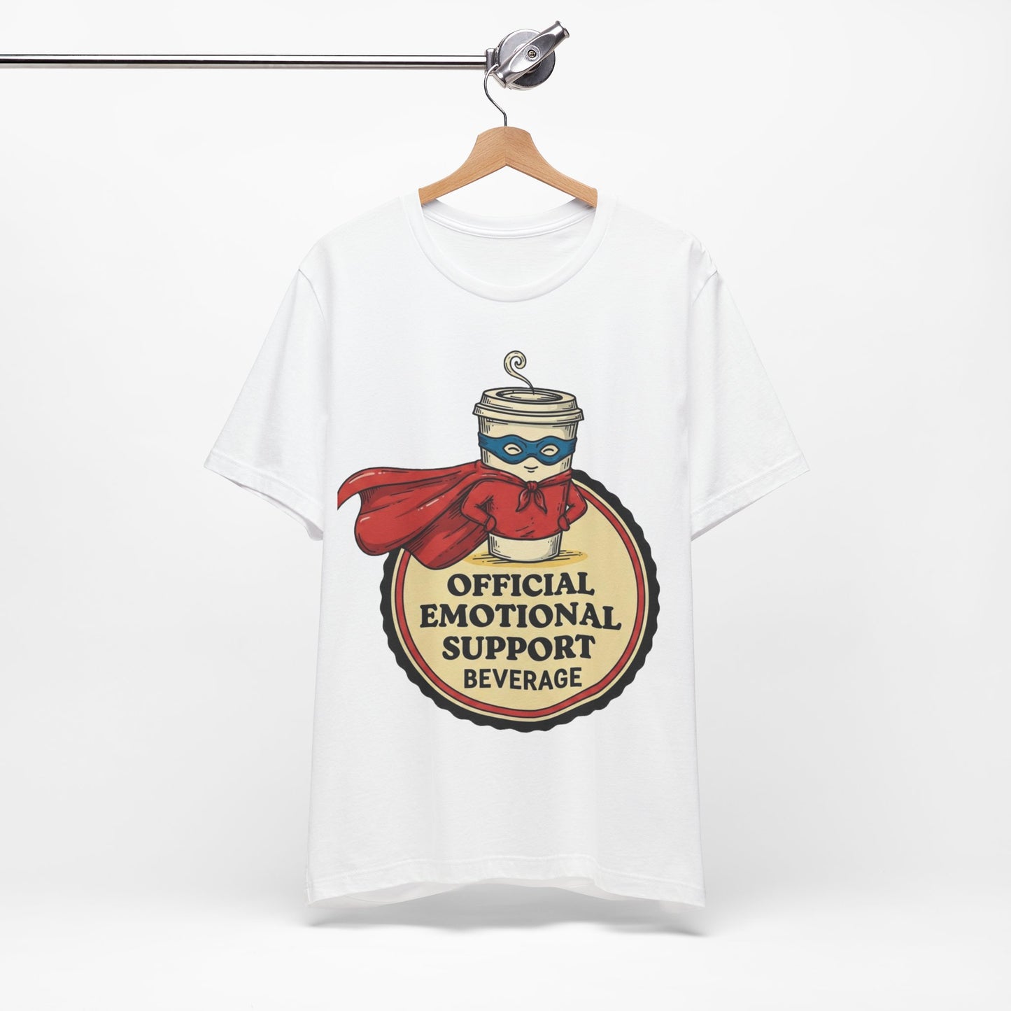 Coffee Superhero Graphic Tee – Funny Barista Shirt