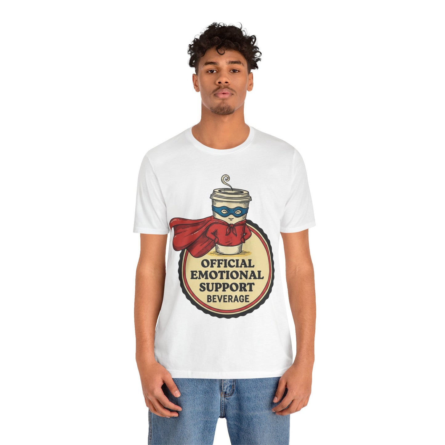 Coffee Superhero Graphic Tee – Funny Barista Shirt