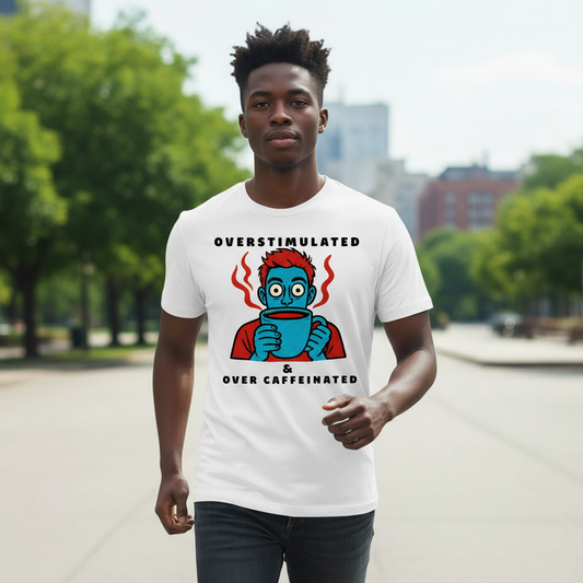 Caffeinated Humour Coffee Graphic Tee – Barista Gift