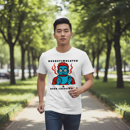 Caffeinated Humour Coffee Graphic Tee – Barista Gift