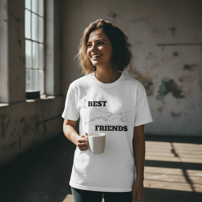 Dog Lover T-Shirt: Paw in Hand, Pet Adoption Gift