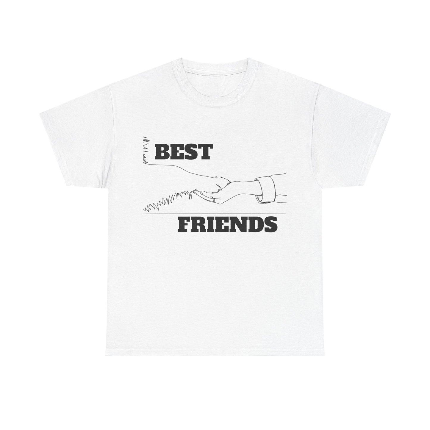 Dog Lover T-Shirt: Paw in Hand, Pet Adoption Gift