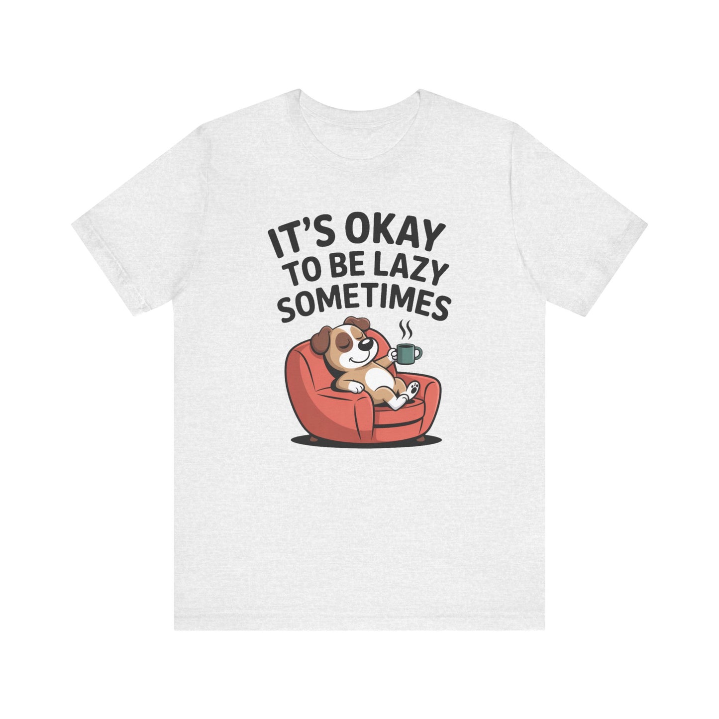 Lazy Dog Funny Pet Lover Graphic Tee