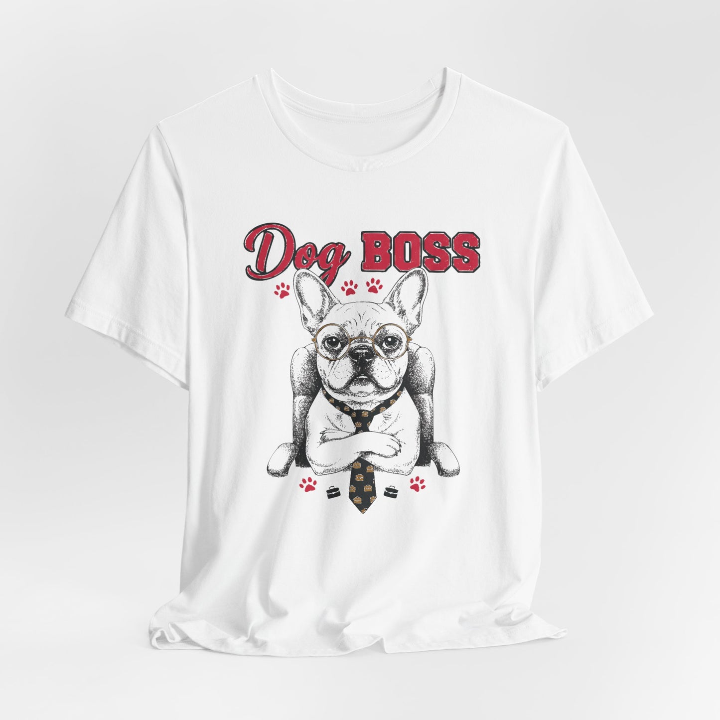 Dog Boss Funny Dog Lover Graphic Tee
