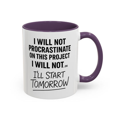 HDHD-Funny Procrastination Mug-Office Humour (11, 15oz)